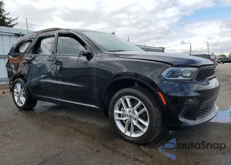 2023 Dodge Durango Gt из США, поврежденный, VIN 1C4RDJDG8PC573813